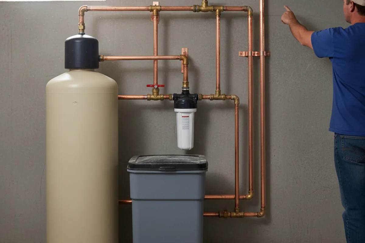 Whole-house water treatment system installed in Milford